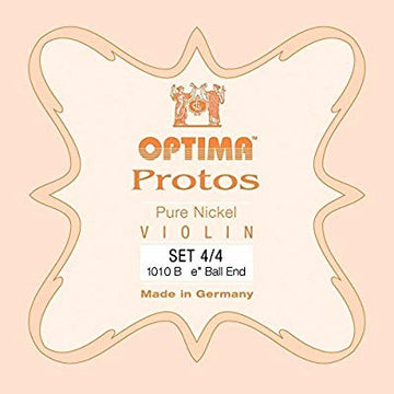 Optima Protos Violin string set, 1/2. Ball E1.