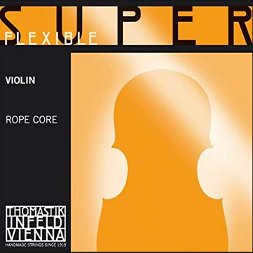 Ropecore Octave Violin E Steelcore, Chrome wound string