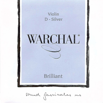 Warchal Brilliant violin string set with ball E and hydronalium D