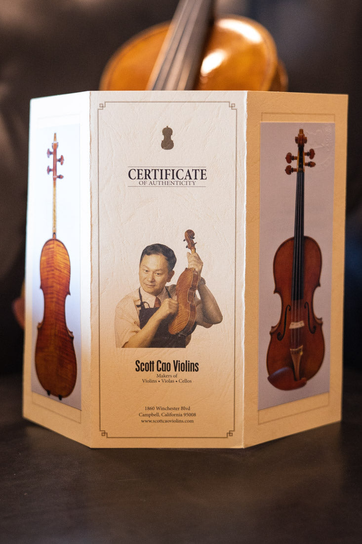 Scott Cao Shu-Kun Superior Bench Violin - 