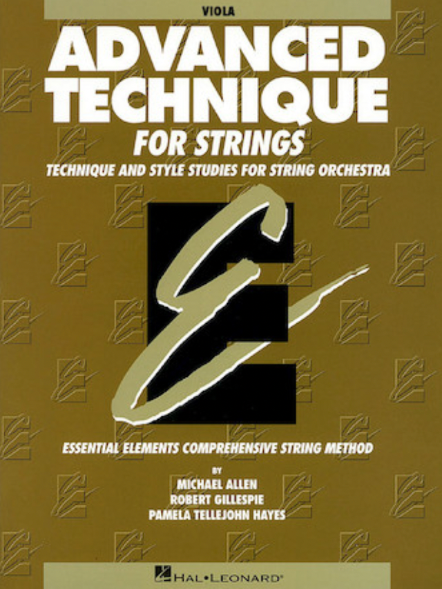 Hal Leonard Advanced Technique for Strings