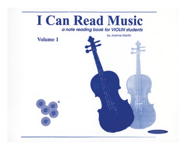 I Can Read Music (a note reading book for Violin Students), Volume 1