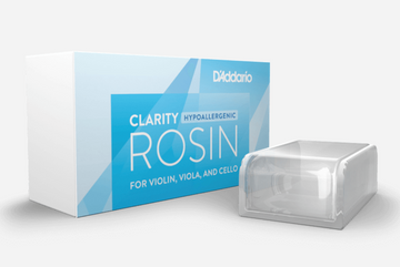 D'Addario Clarity Rosin, hypoallergenic, for Violin/Viola