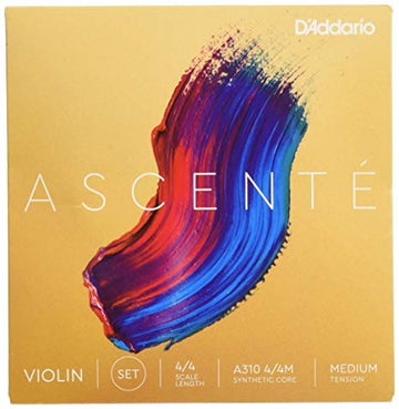 Ascenté Violin String Set, 4/4, Medium Tension