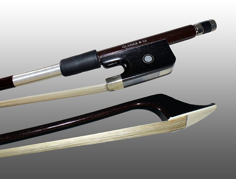 Glasser Advanced Composite French OR German Bass Bow F500AC