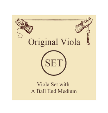 Larsen Viola String Set, with Ball A or Loop A
