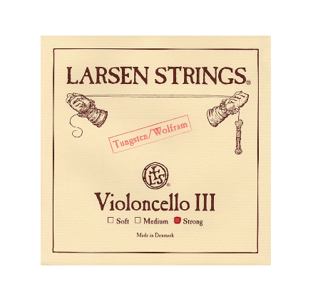 Larsen Cello Fractional G, wirecore/tungsten String