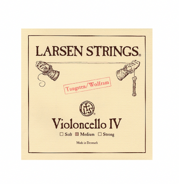 Larsen Cello Fractional C, wirecore/tungsten String - 3/4-/18