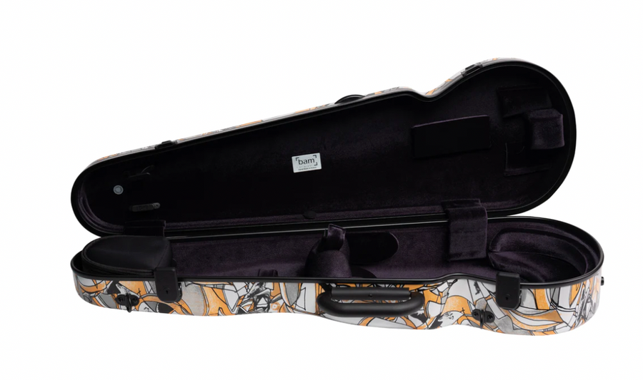 BAM CUBE Hightech Contoured Violin Case - LIMITED EDITION