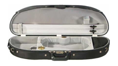 Howard Core Puffy Sport Half-Moon Suspension Violin Case (B1047PSLS)