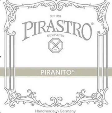 Piranito Violin Set 3/4-1/2 Chrome Steel String