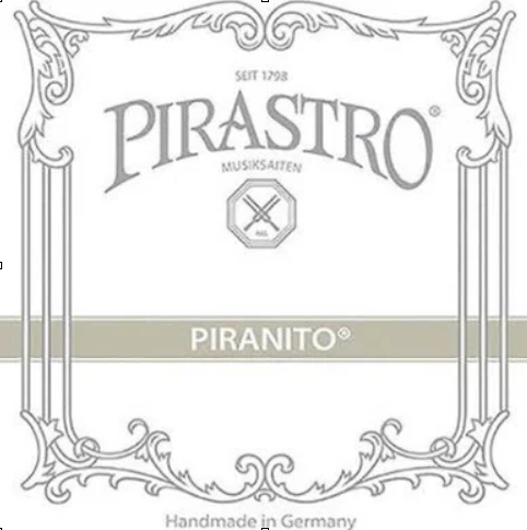 Piranito Violin Set 3/4-1/2 Chrome Steel String