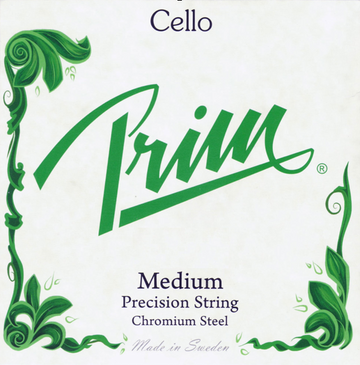 Prim Cello A Chromesteel 1/2 & 1/4 String