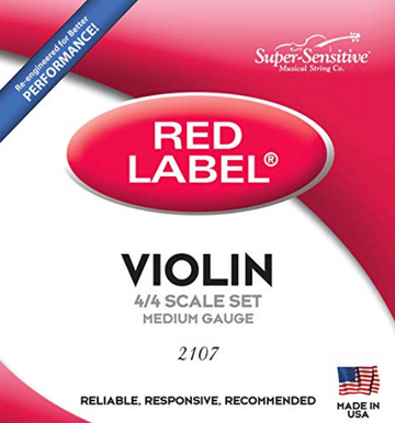 Red Label Violin A Nickel String