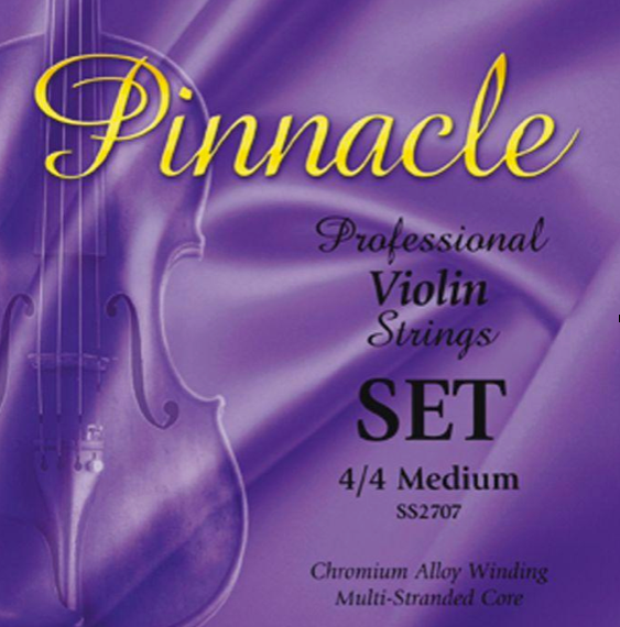 Pinnacle Violin 4/4 Medium E Flatwound String