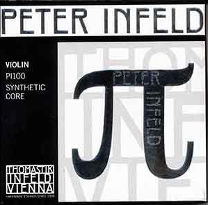 Peter Infield violin set with PI01SN tin plated E string