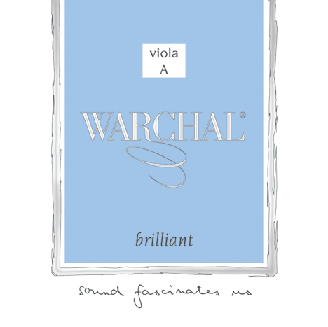 Warchal Brilliant viola string set. 14'' - 15''