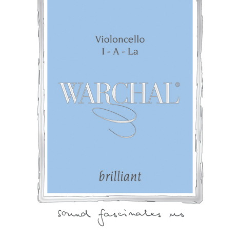 Warchal Brilliant cello string set 4/4 scale