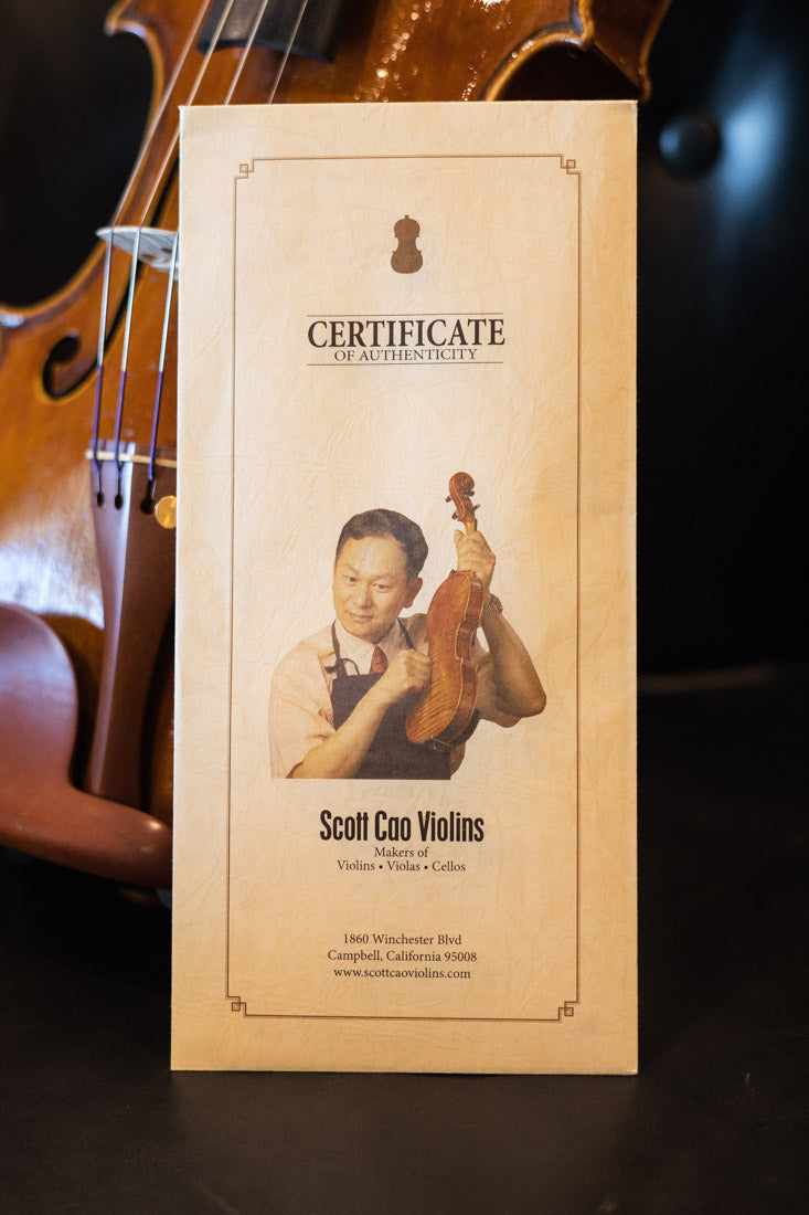 Scott Cao Shu-Kun Superior Bench Violin - 