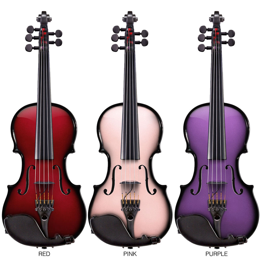 Den aktuelle skjorte voksenalderen Glasser AEX 5-String Acoustic/Electric Violin – Violin Pros